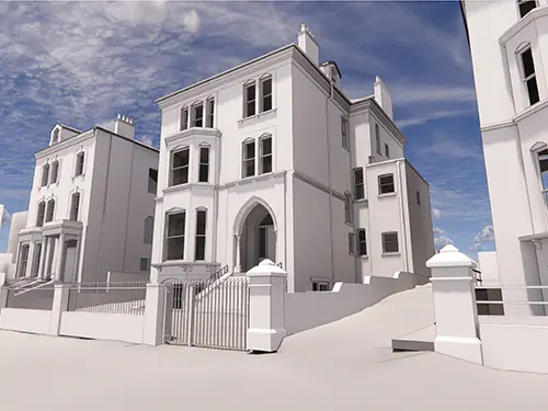 Rendering of 33 Belsize Ave, London