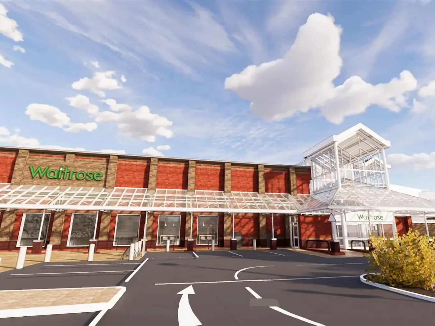 Waitrose building model