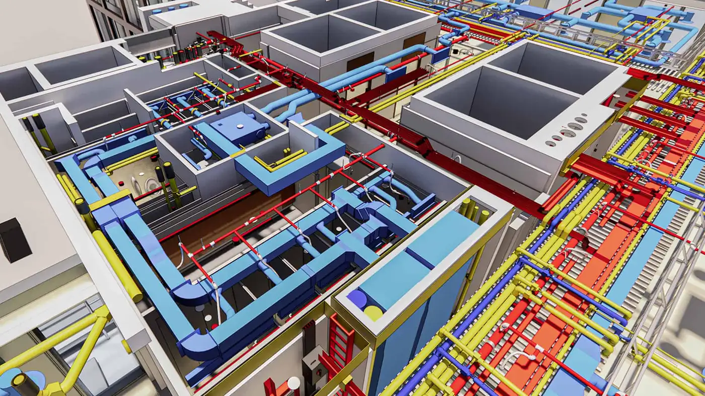 BIM model of Shelley House